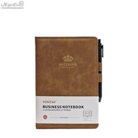 نمایش جزئیات برای  دفتر B5 خطدار طرح چرم قهوهاي (A5-03) تصویر  دفتر B5 خطدار طرح چرم قهوهاي (A5-03)