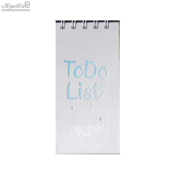 تصویر  TO DO LIST سيم از بالا سري كيوت (سفيد طلاكوب)