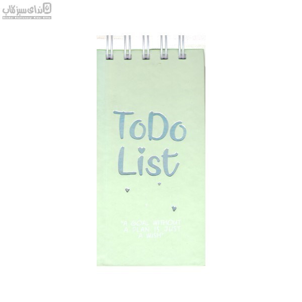 تصویر  TO DO LIST سيم از بالا سري كيوت(سبز طلاكوب)