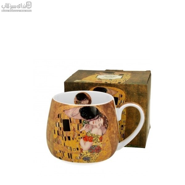 تصویر  4920 Mug The Kiss Classic Inspired By Klimt