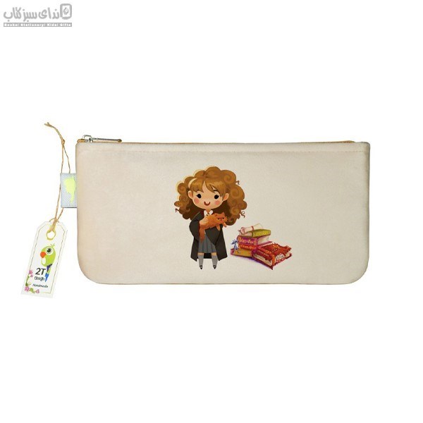 تصویر  جامدادي ميلكي طرح هرمايني گرنجر