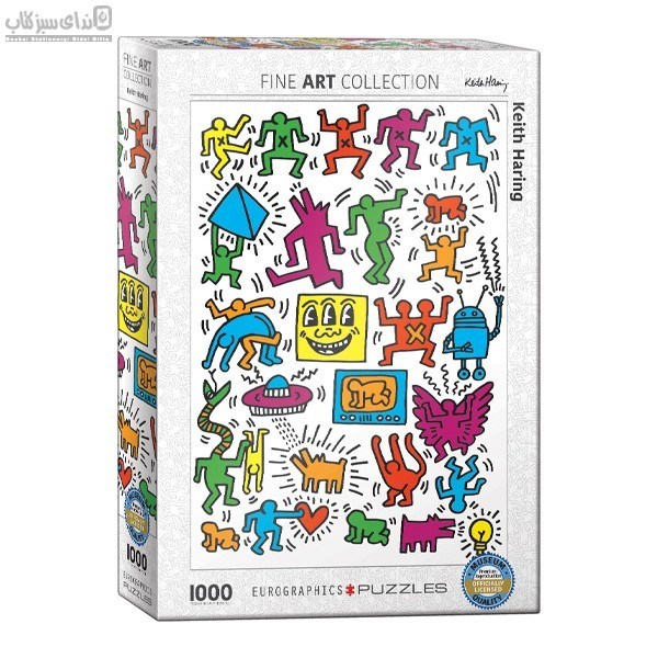 تصویر  1000 تكه 5513-6000 Keith Haring - Collage