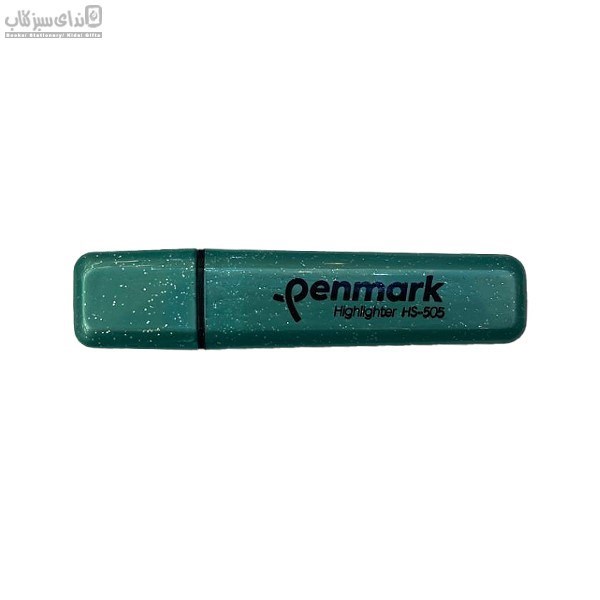 تصویر  (HS-505)هايلايتر سبز آبي متاليك Penmark