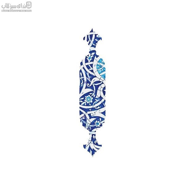 تصویر  نشانك كتاب چوبي ويژه طرح‌دار كد 7