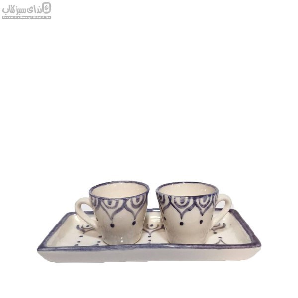 تصویر  ست 3 تكه اسپرسو دسته‌دار طرح ندا S20-045