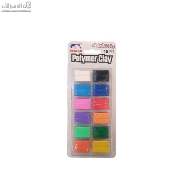 تصویر  خمير مونت مارت پلي‌مري 12رنگ