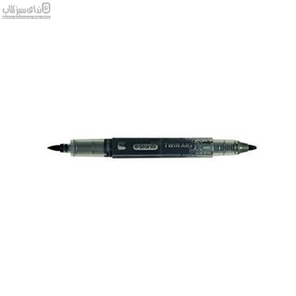 تصویر  ماژيك اكريليك Twin art مشكي (348212)