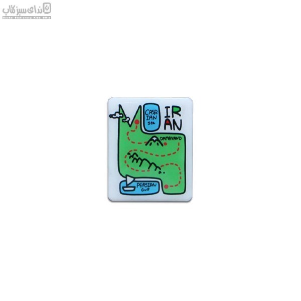 تصویر  استيكر برجسته نقشه ايران