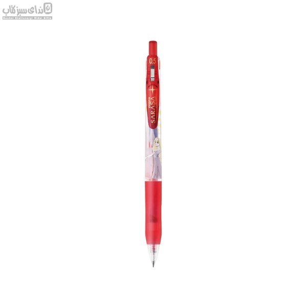 تصویر  روان‌نويس ساراسا ديزني قرمز 0.5