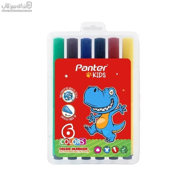 تصویر  ماژيك نقاشي 6رنگ (542)