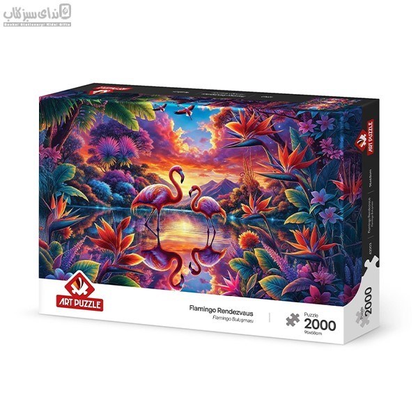 تصویر  2000 تكه 42003 Flamingo Rendezvaus