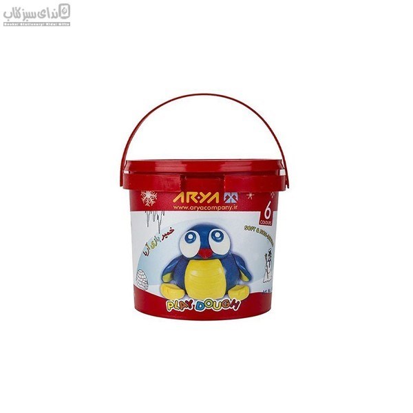 تصویر  (1059) خمير سطلي 6 رنگ پلمپ‌دار