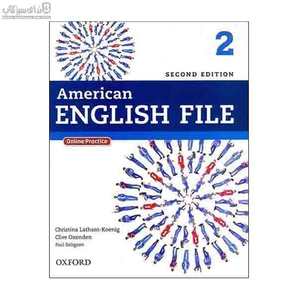 تصویر  American English File 2 Student & work Book (با سي‌دي) ويرايش سوم