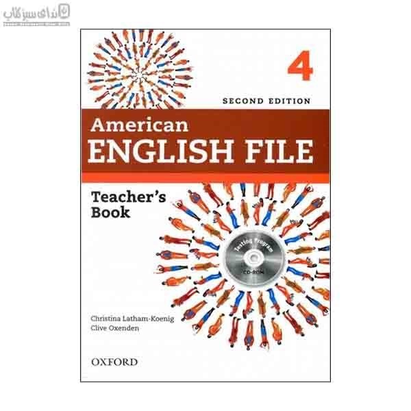 تصویر  American English File 4 Student (با سي‌دي)