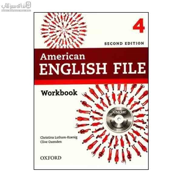 تصویر  American English File 4 Work (با سي‌دي)