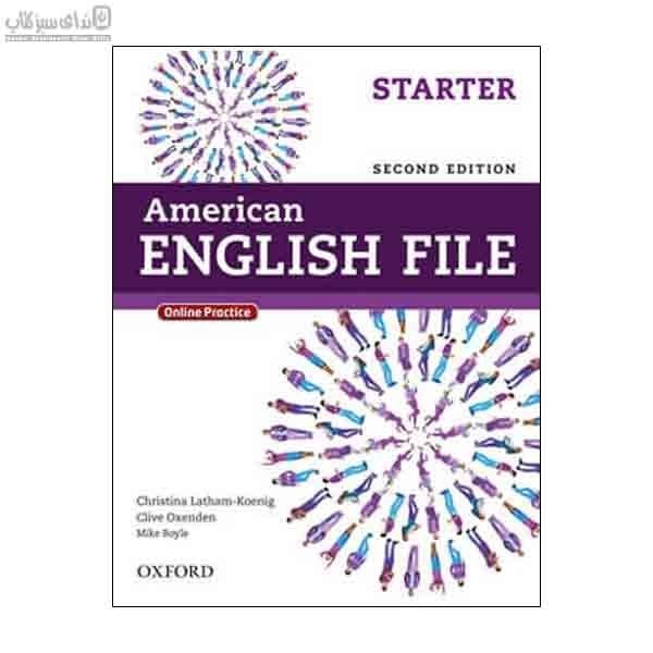 تصویر  American English File Starter& Work BOOK Student (با سي‌دي)