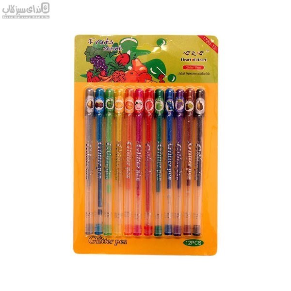 تصویر  301 روان‌نويس اكليلي 12 رنگ