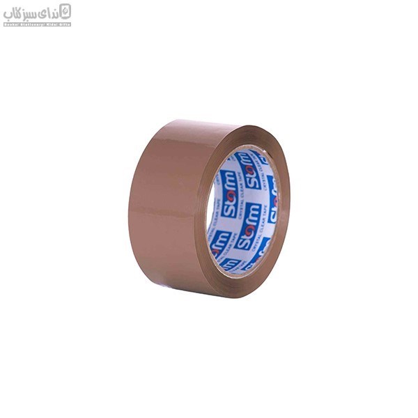 تصویر  چسب 90 يارد قهوه‌اي استورم كد HL-140