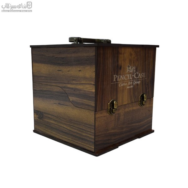 تصویر  جعبه مداد رنگي چوبي 210 رنگ كارنو