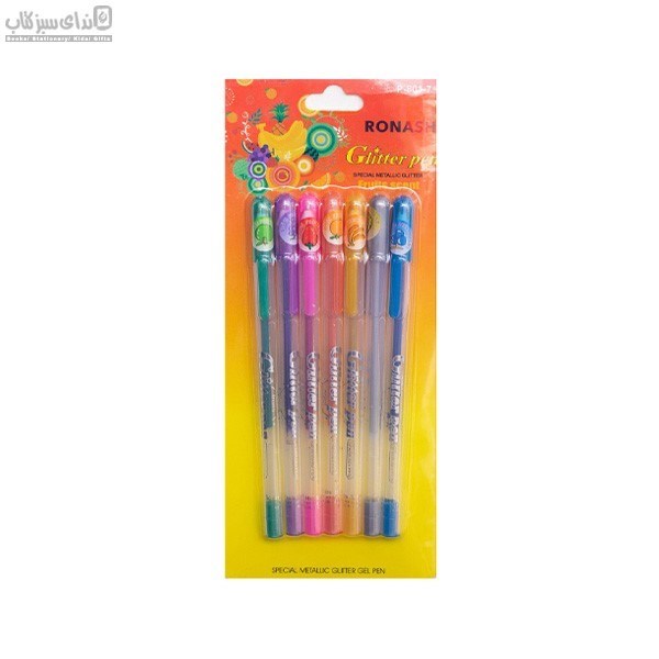 تصویر  (301)روان‌نويس ميوه‌اي اكليلي 7 رنگ