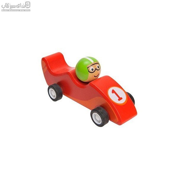 تصویر  (BZ_01) ماشين مسابقه عقب‌كش قرمز