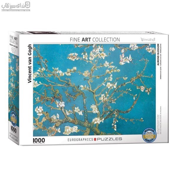 تصویر  پازل يوروگرافيك 1000 تكه Almond Blossom 6000-0153