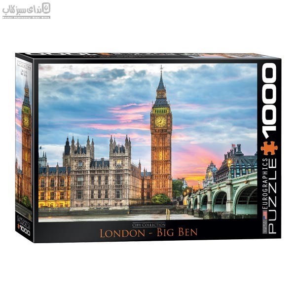 تصویر  1000 تكه London Big Ben 6000-0764
