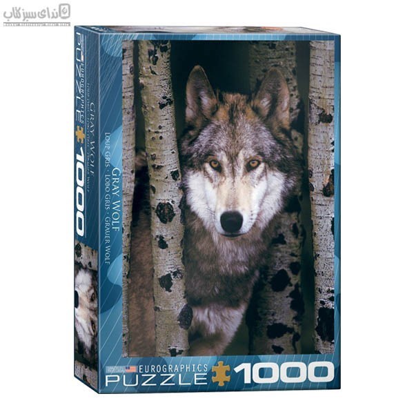 تصویر  پازل يوروگرافيك 1000 تكه Grey Wolf 6000-1244
