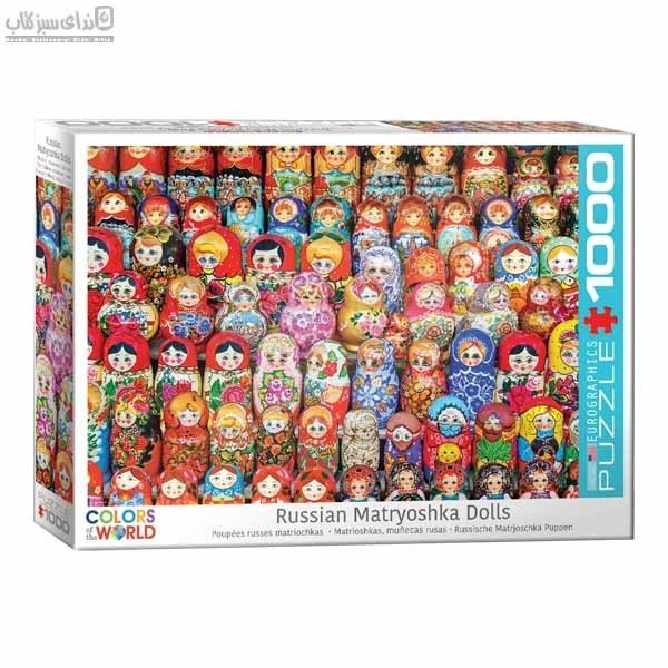 تصویر  1000 تكه Matryoshka Russian Dolls 6000-5420
