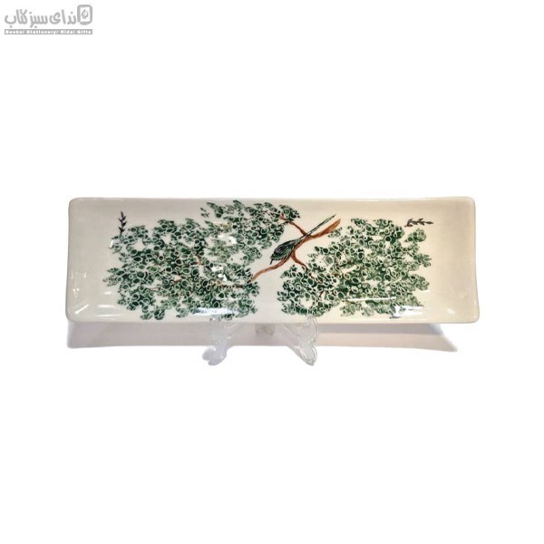 تصویر  رولت خوري طرح مرغ ميناي سبز K6-016