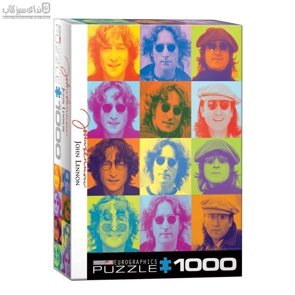 تصویر  1000 تكه John Lennon Color Portraits 6000-0807