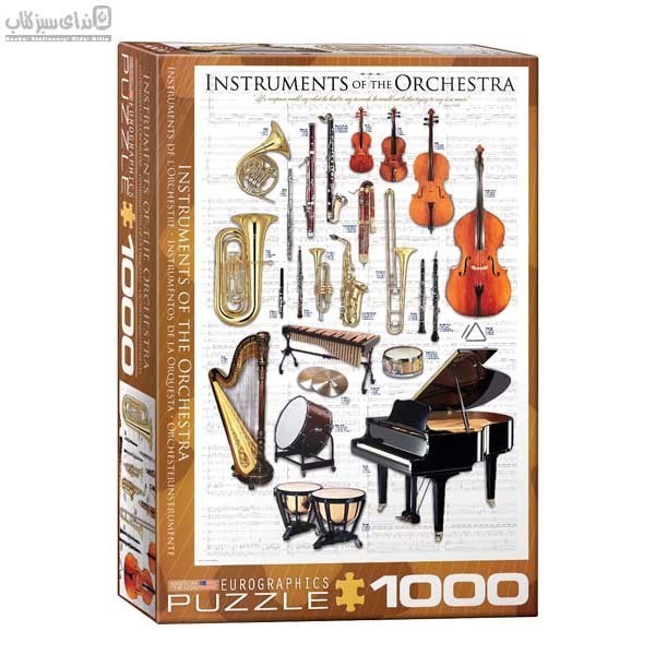 تصویر  1000 تكه Instruments of the Orchestra 6000-1410