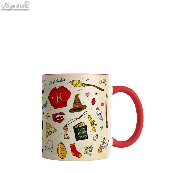 تصویر  ماگ طرح هري‌پاتر كد1